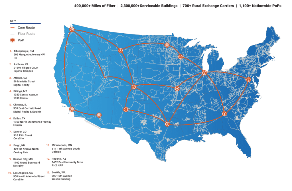 National Map Via INDATEL CNI Team